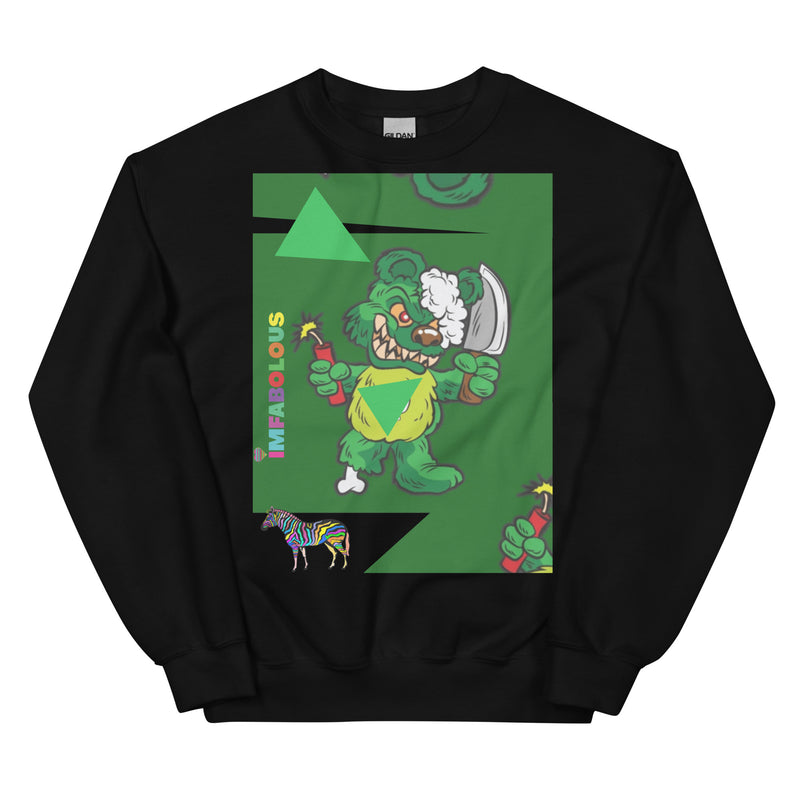 IMFABOLOUS GREEN BOMBS Sweatshirt