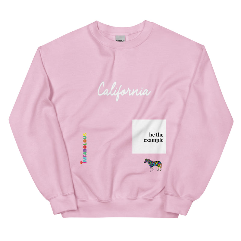 IMFABOLOUS BE THE EXAMPLE Sweatshirt