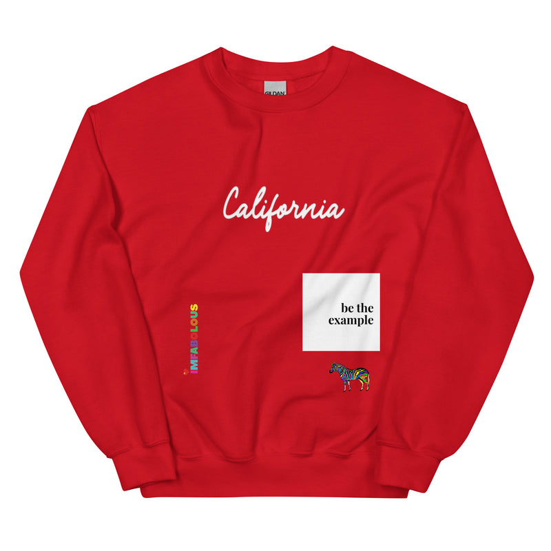 IMFABOLOUS BE THE EXAMPLE Sweatshirt