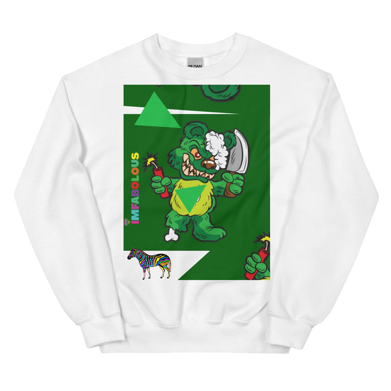 IMFABOLOUS GREEN BOMBS Sweatshirt