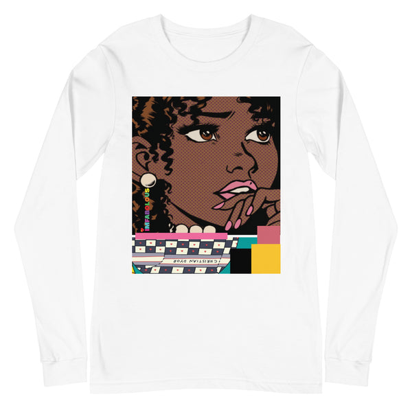 IMFABOLOUS POP GIRL Sleeve Tee