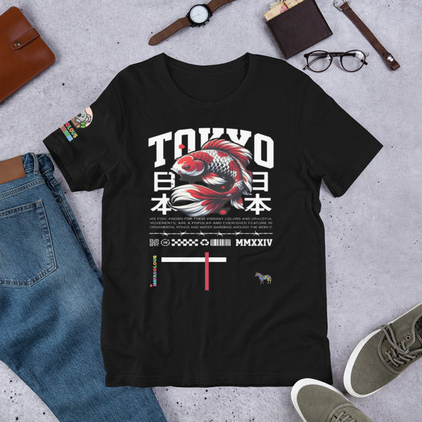 IMFABOLOUS TOKYO LANTICE Unisex t-shirt