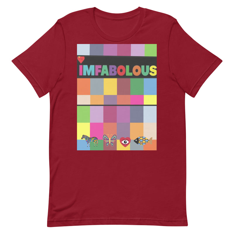 IMFABOLOUS PIXELS T-SHIRT