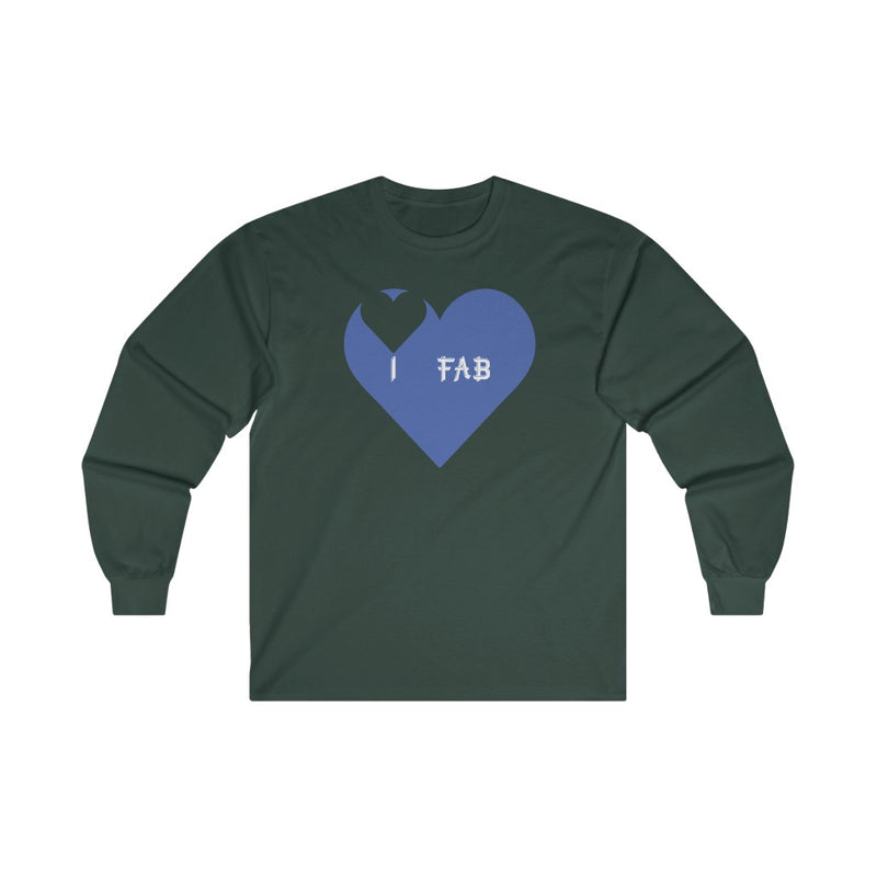 Im Fabolous Long Sleeve Faded (BlueHeart)