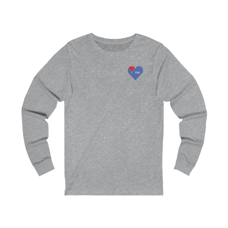 IM FABOLOUS Long Sleeve Tee (BlueHeart)