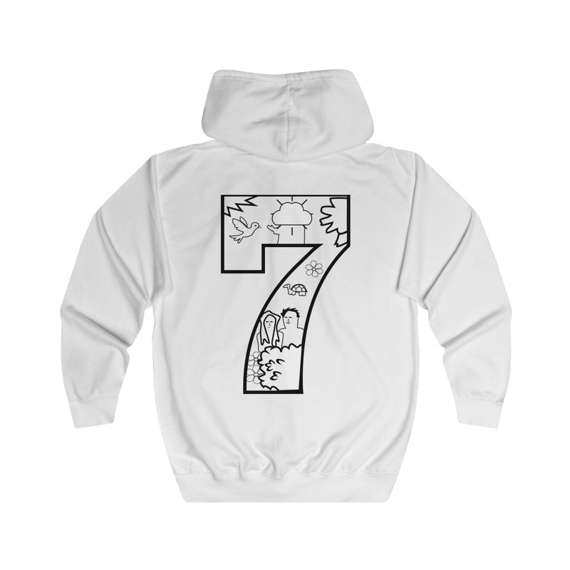 Im Fabolous ForTheLove Full Zip Hoodie (WhiteHeart)