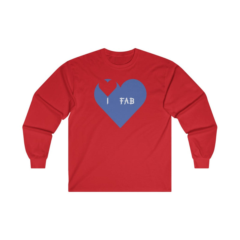 Im Fabolous Long Sleeve Faded (BlueHeart)