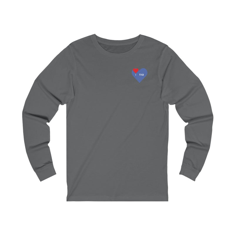 IM FABOLOUS Long Sleeve Tee (BlueHeart)