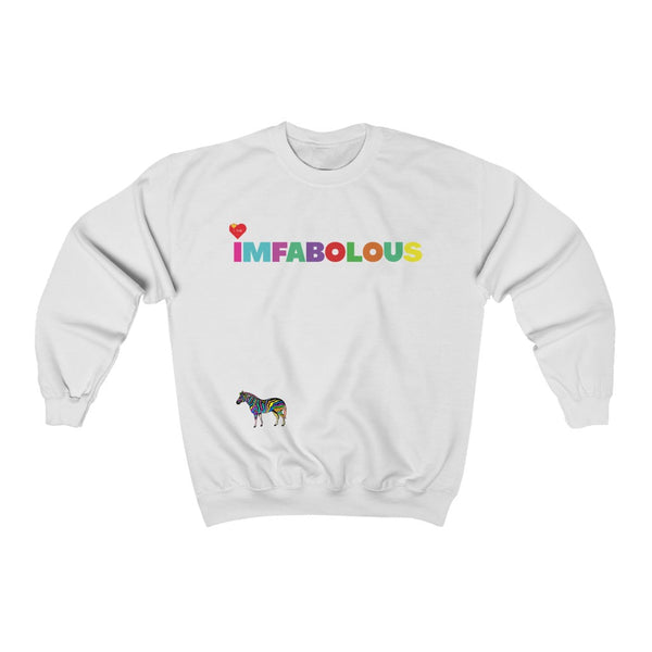 ImFabolous RareZebra Sweatshirt (RedHeart) I4