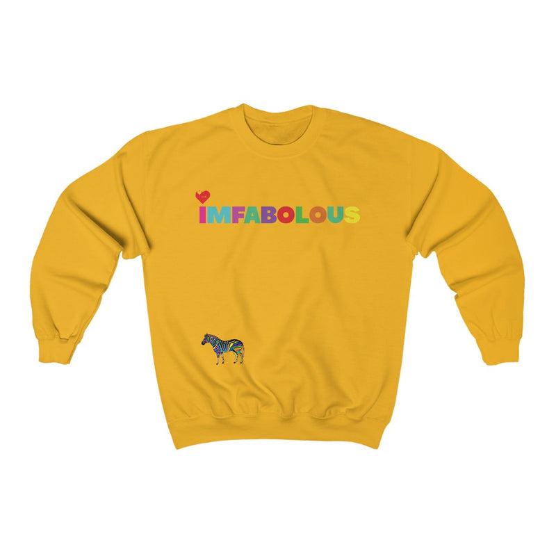 ImFabolous RareZebra Sweatshirt (RedHeart) I4