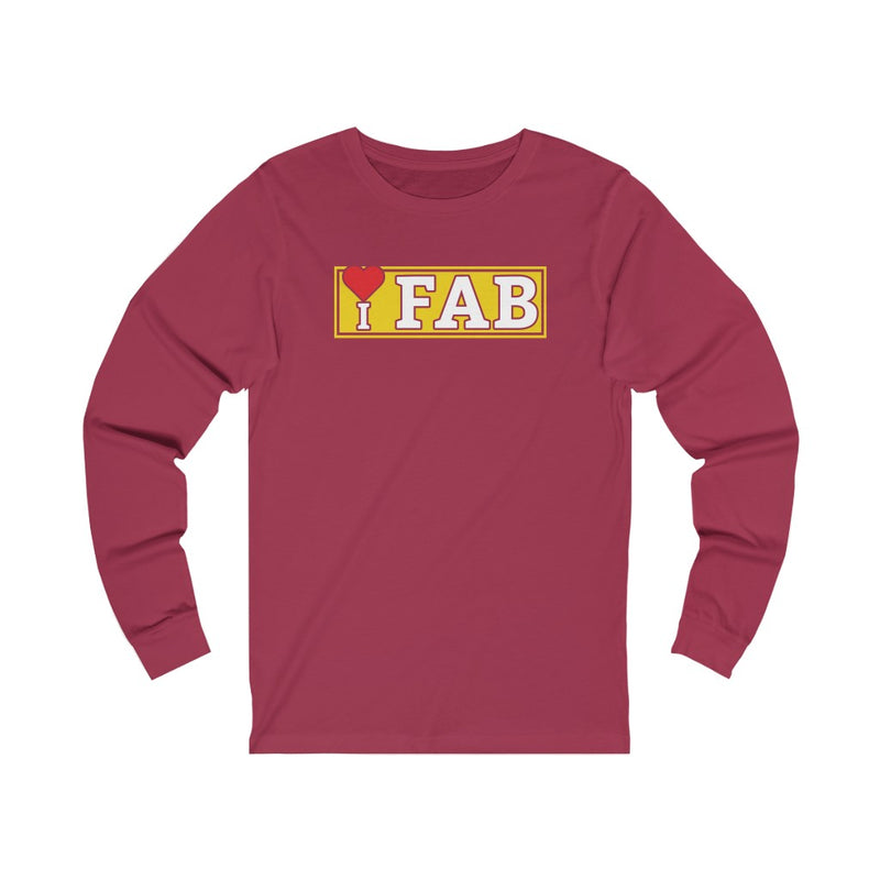 IM FABOLOUS Long Sleeve Tee RARE (RedHeart)