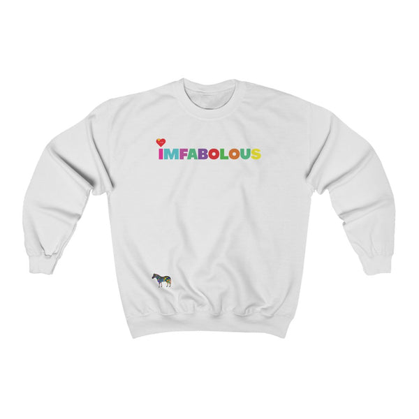 ImFabolous RareZebra Sweatshirt (RedHeart)