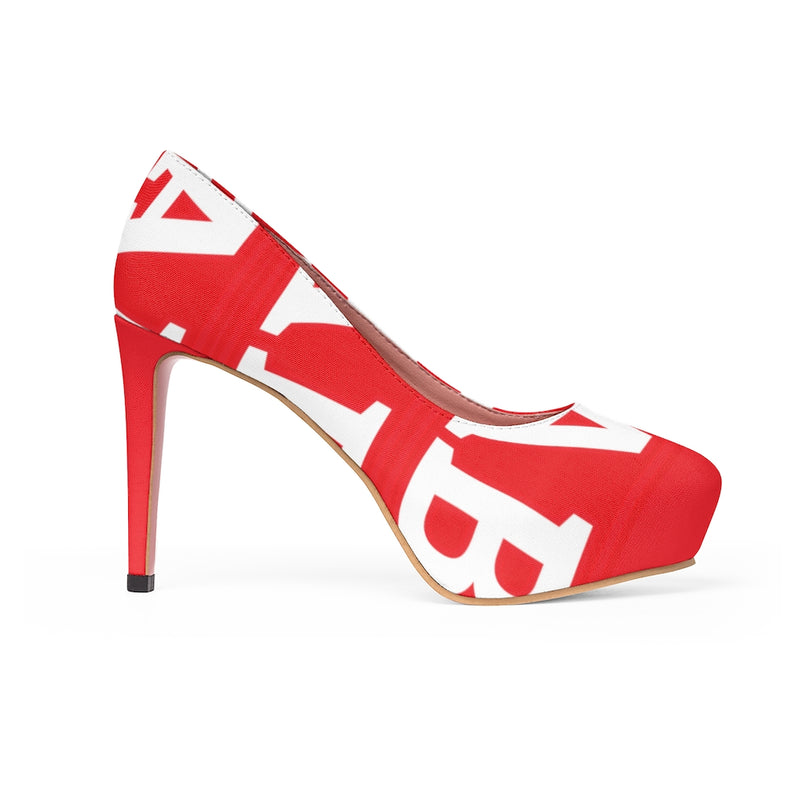 Im Fabolous Red Platform Heels