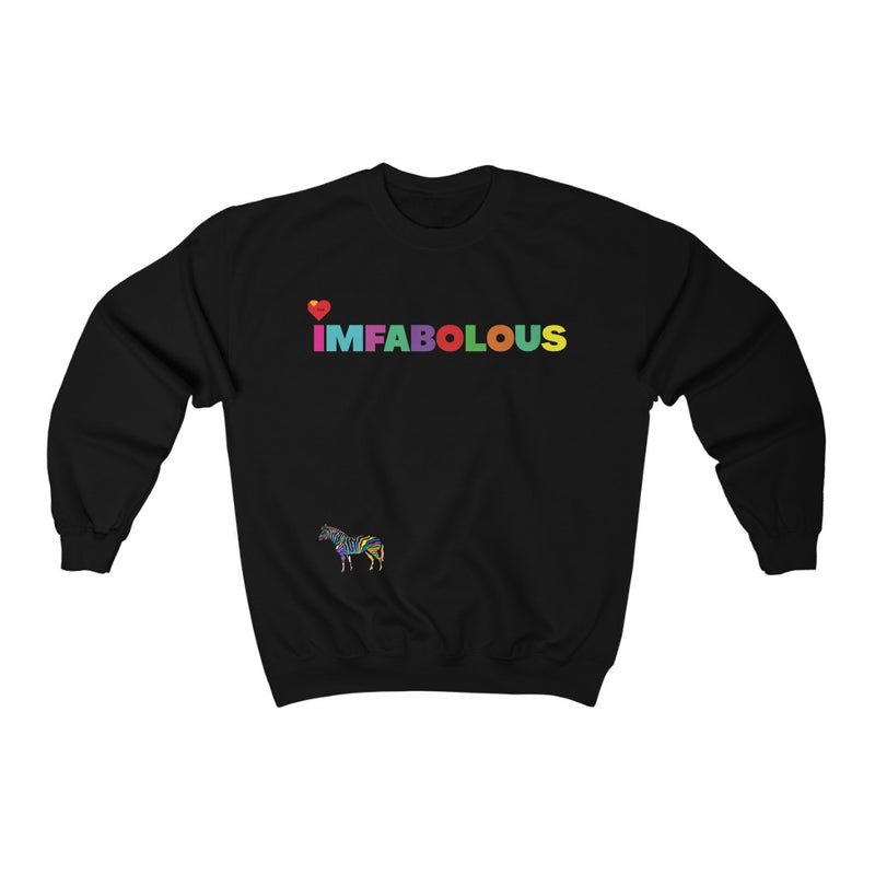 ImFabolous RareZebra Sweatshirt (RedHeart) I4