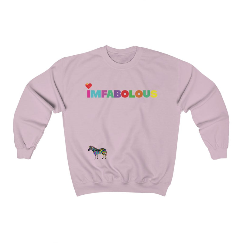 ImFabolous RareZebra Sweatshirt (RedHeart) I4