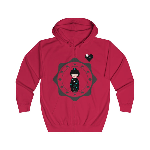 Im Fabolous CultureLove Full Zip Hoodie (WhiteHeart)