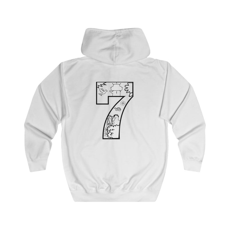 Im Fabolous CultureLove Full Zip Hoodie (WhiteHeart)