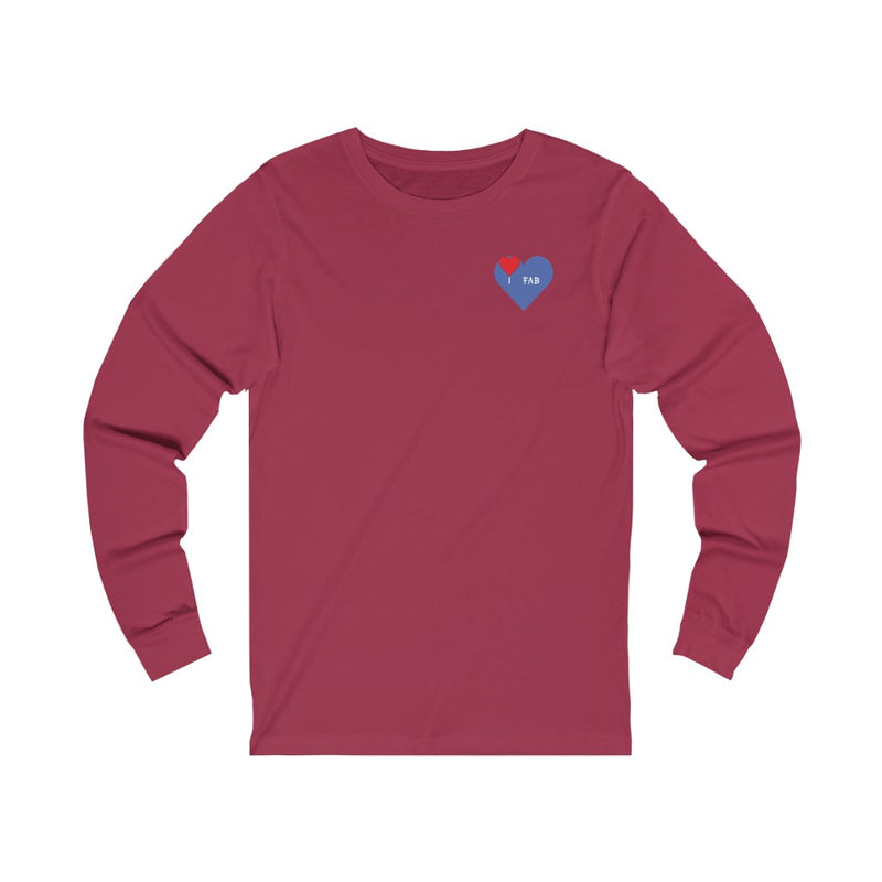 IM FABOLOUS Long Sleeve Tee (BlueHeart)