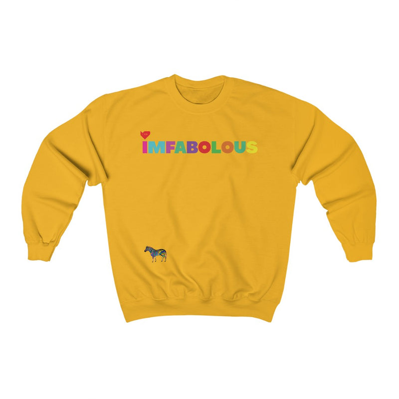 ImFabolous LittleZebra Sweatshirt (RedHeart)