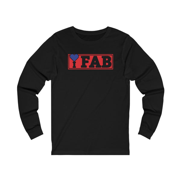 IM FABOLOUS Long Sleeve Tee DARK (BlueHeart)