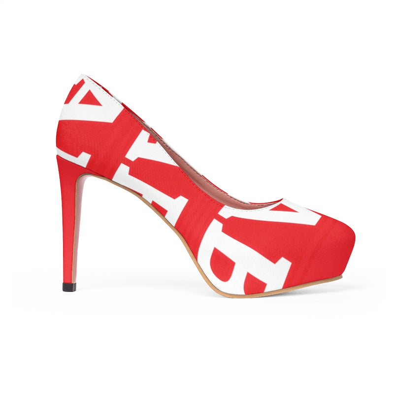 Im Fabolous Red Platform Heels