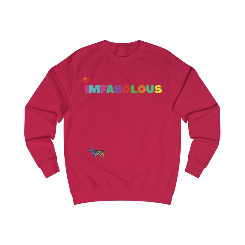 ImFabolous RareZebra Sweatshirt (RedHeart) I3