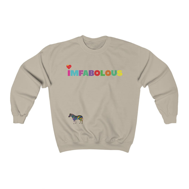 ImFabolous RareZebra Sweatshirt (RedHeart) I4