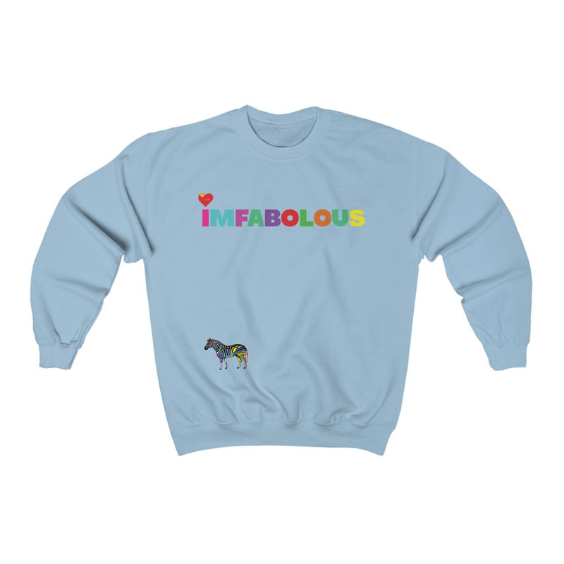 ImFabolous RareZebra Sweatshirt (RedHeart) I4