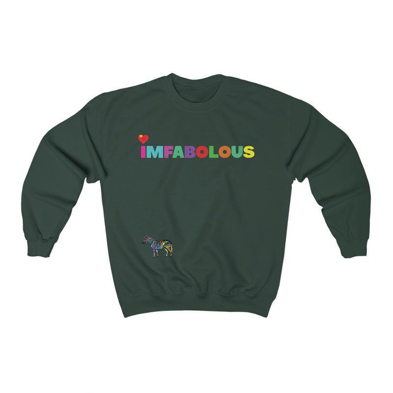 ImFabolous RareZebra Sweatshirt (RedHeart) I4