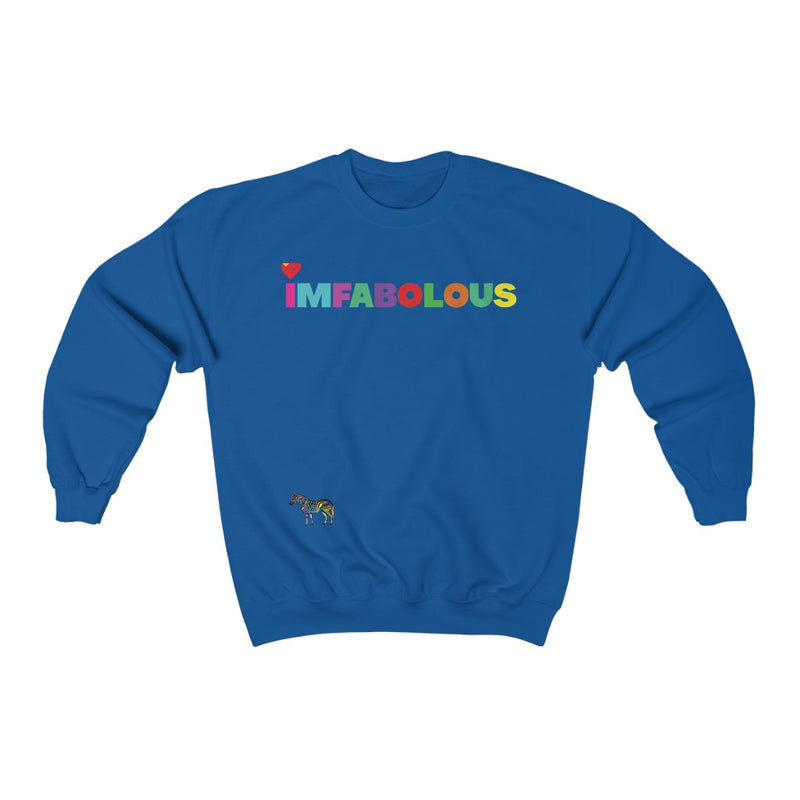 ImFabolous LittleZebra Sweatshirt (RedHeart)