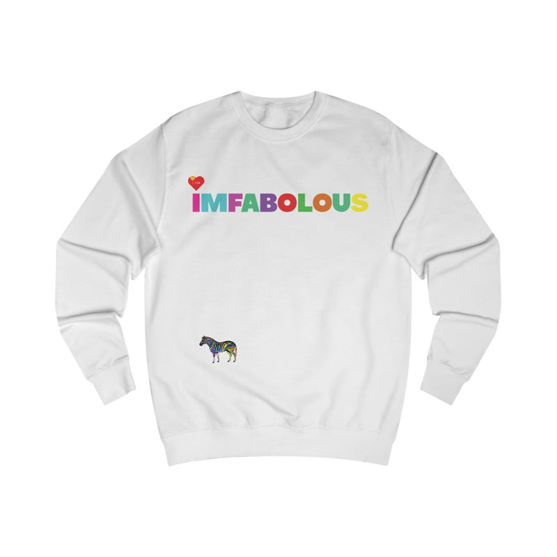 ImFabolous RareZebra Sweatshirt (RedHeart) I3