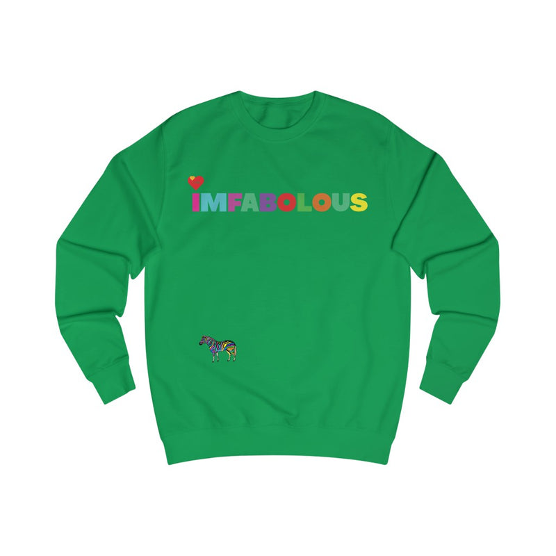 ImFabolous RareZebra Sweatshirt (RedHeart) I3