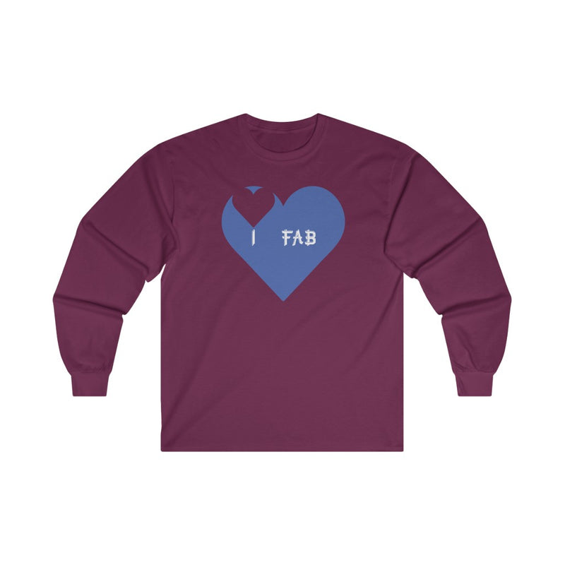 Im Fabolous Long Sleeve Faded (BlueHeart)