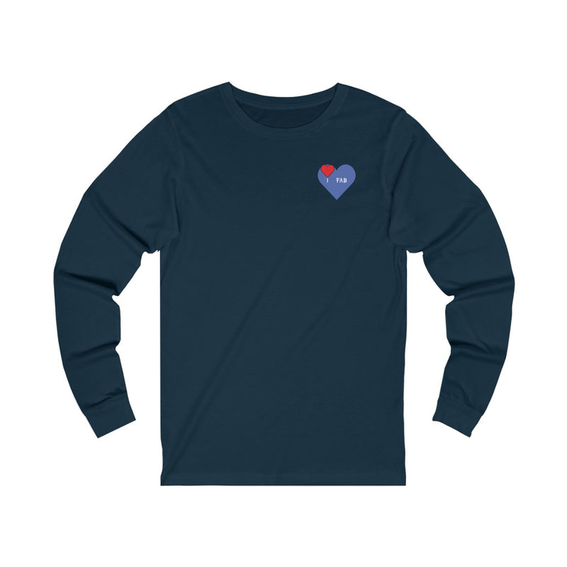 IM FABOLOUS Long Sleeve Tee (BlueHeart)