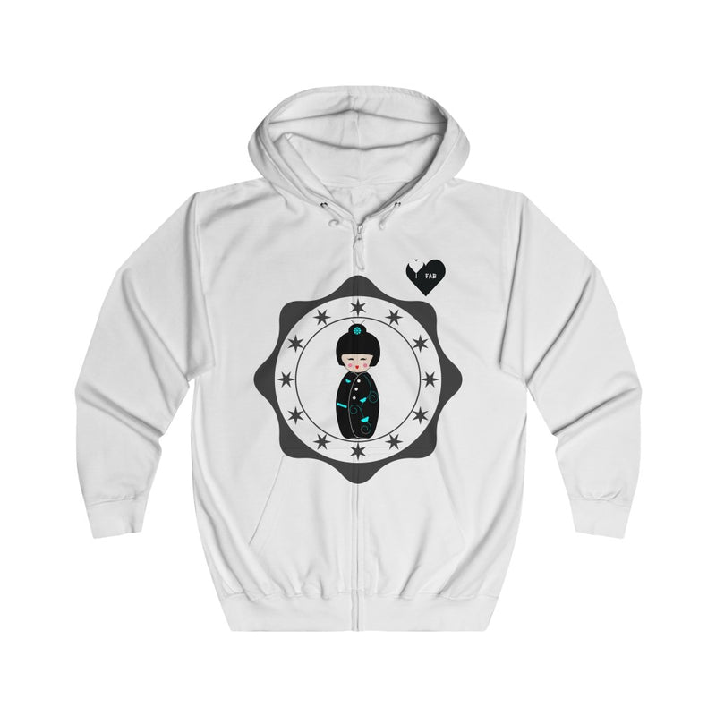 Im Fabolous CultureLove Full Zip Hoodie (WhiteHeart)