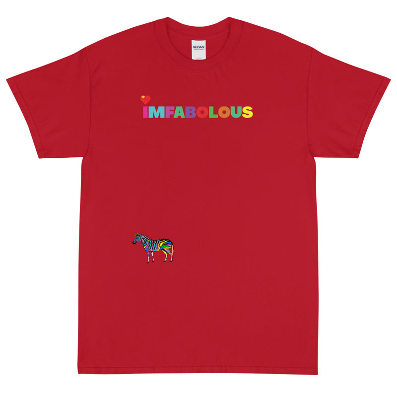 ImFabolous RareZebra Short Sleeve (RedHeart)