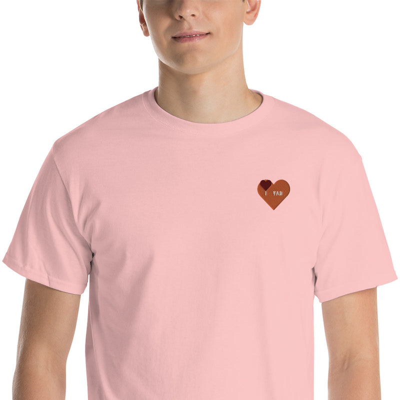 Im Fabolous RubyOrange Short Sleeve Shirt (OrangeHeart)