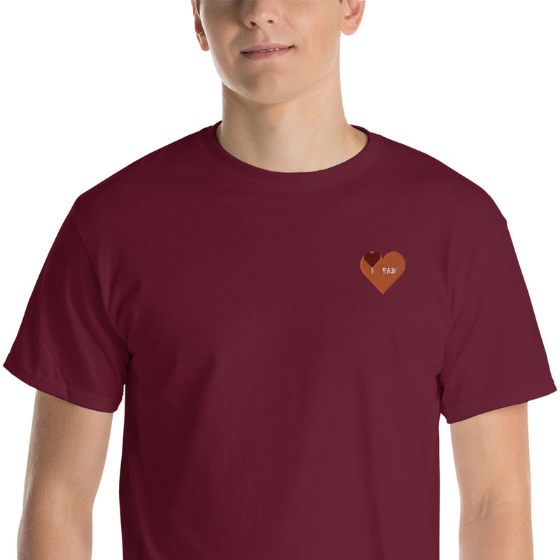 Im Fabolous RubyOrange Short Sleeve Shirt (OrangeHeart)