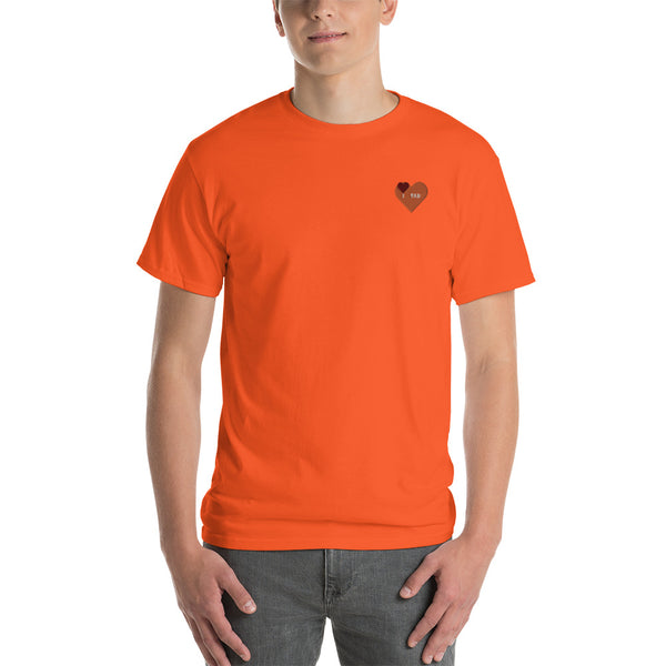Im Fabolous RubyOrange Short Sleeve Shirt (OrangeHeart)