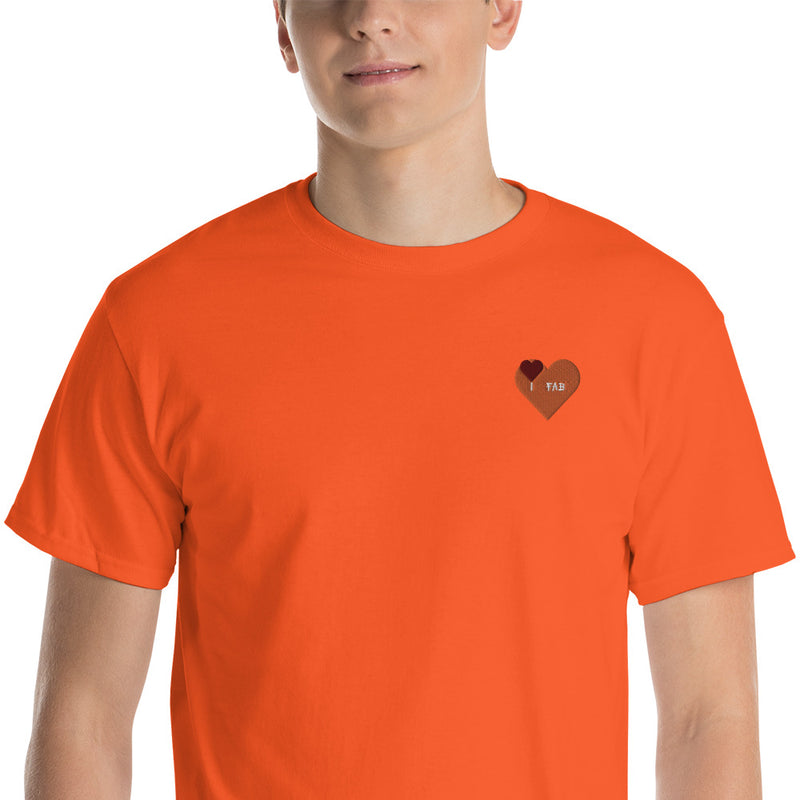 Im Fabolous RubyOrange Short Sleeve Shirt (OrangeHeart)