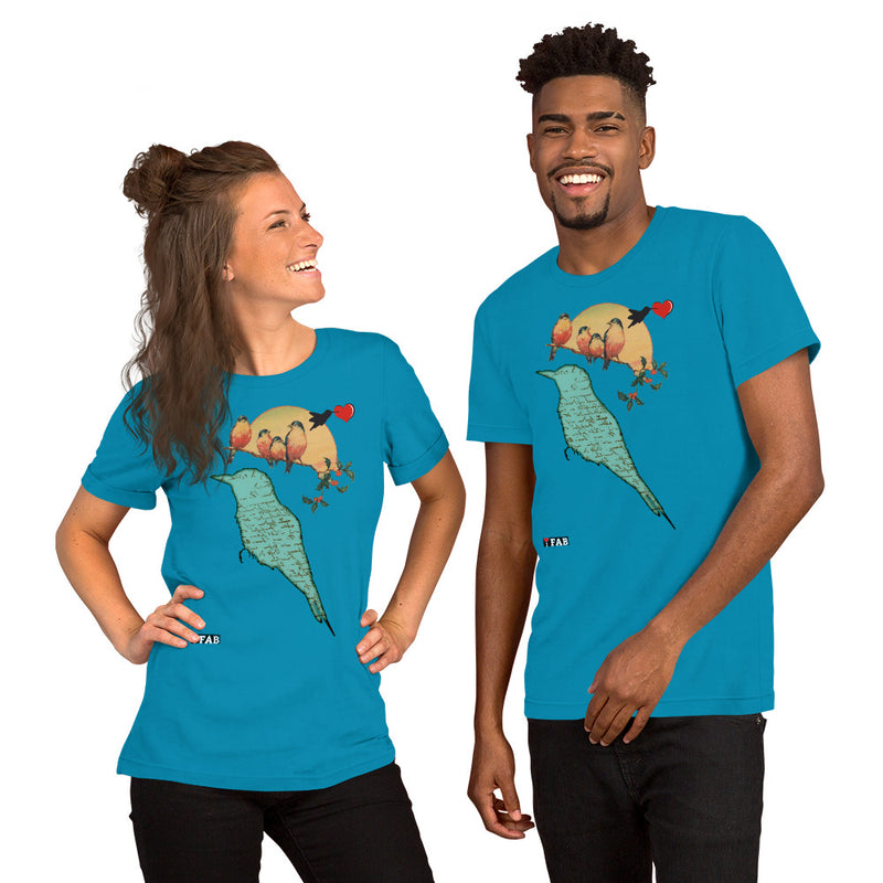 Im Fabolous Blue Tail Short-Sleeve Unisex T-Shirt