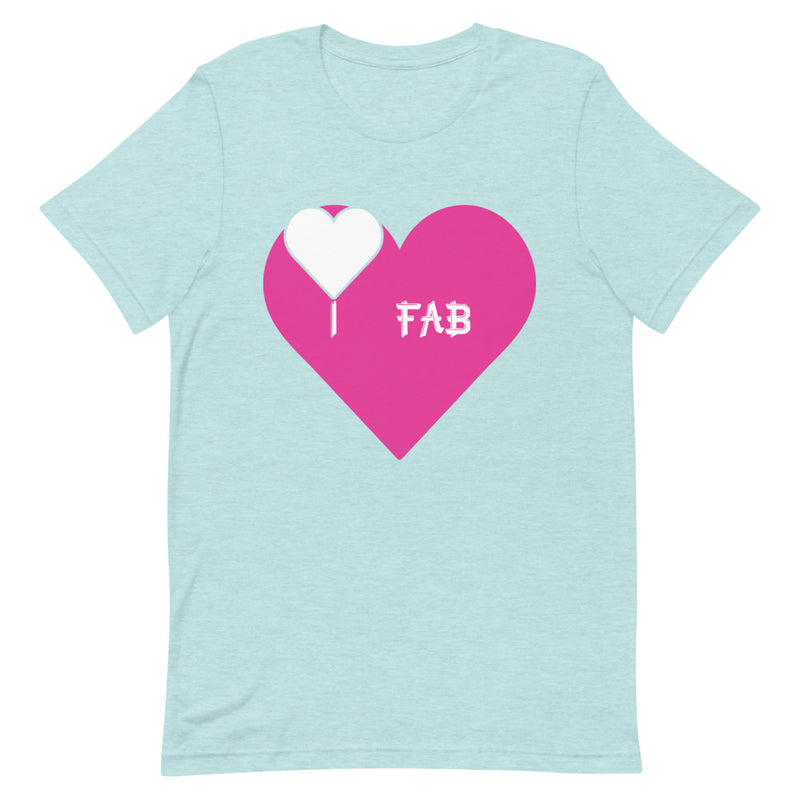 IM FABOLOUS TEE Pretty&Pink (WhiteHeart)