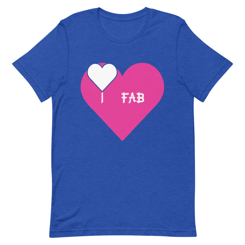 IM FABOLOUS TEE Pretty&Pink (WhiteHeart)