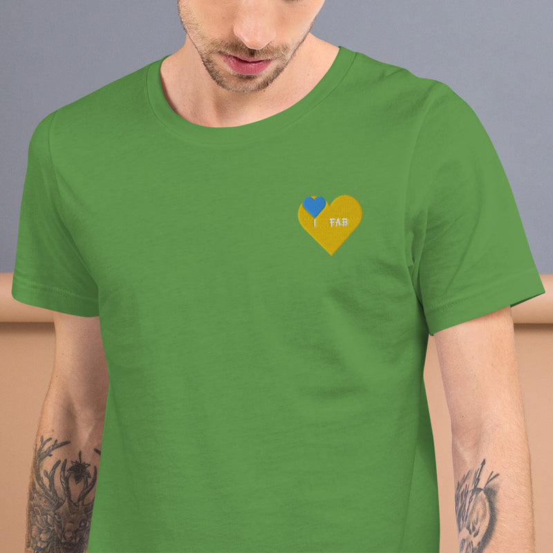 Im Fabolous Short-Sleeve T-Shirt (LightBlueHeart)