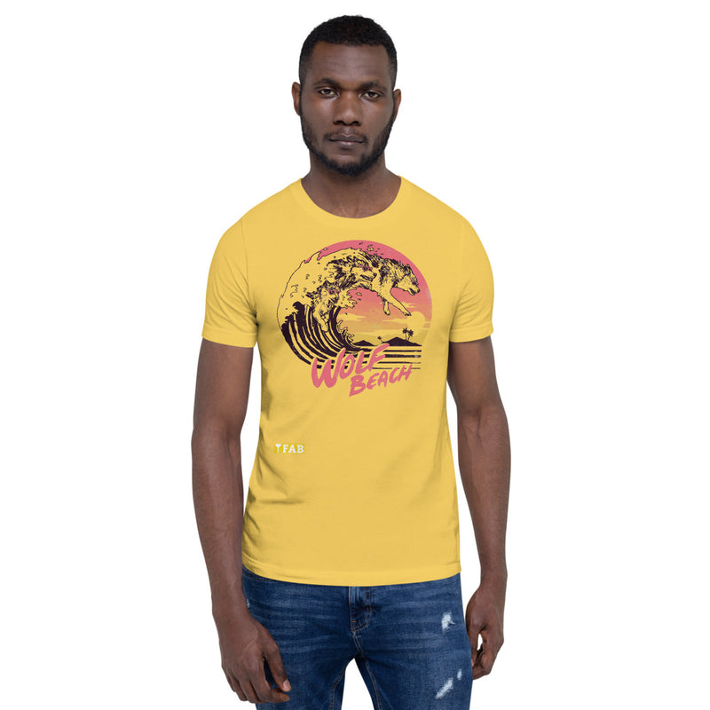 Im Fabolous WolfBeach Short-Sleeve Unisex T-Shirt