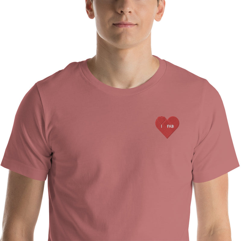 Im Fabolous BloodRed Short-Sleeve Unisex T-Shirt (RedHeart)