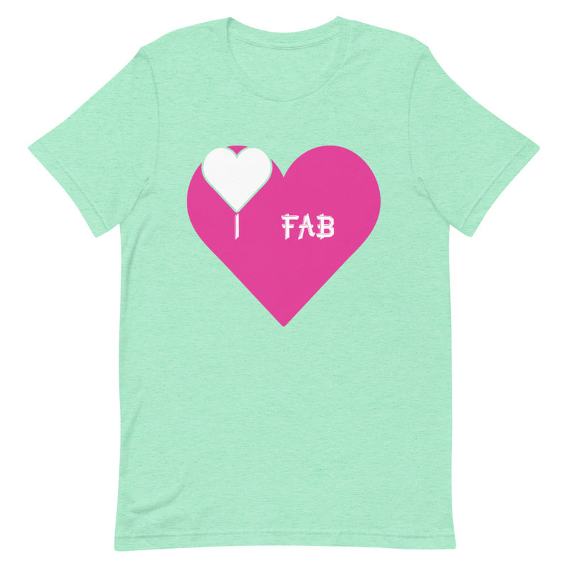 IM FABOLOUS TEE Pretty&Pink (WhiteHeart)