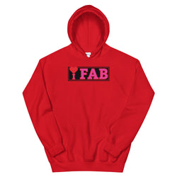 IM FABOLOUS HOODIE DARKPINK (RedHeart)