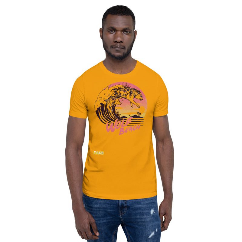 Im Fabolous WolfBeach Short-Sleeve Unisex T-Shirt