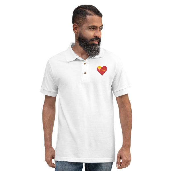 Im Fabolous Embroidered Polo Shirt (YellowHeart)